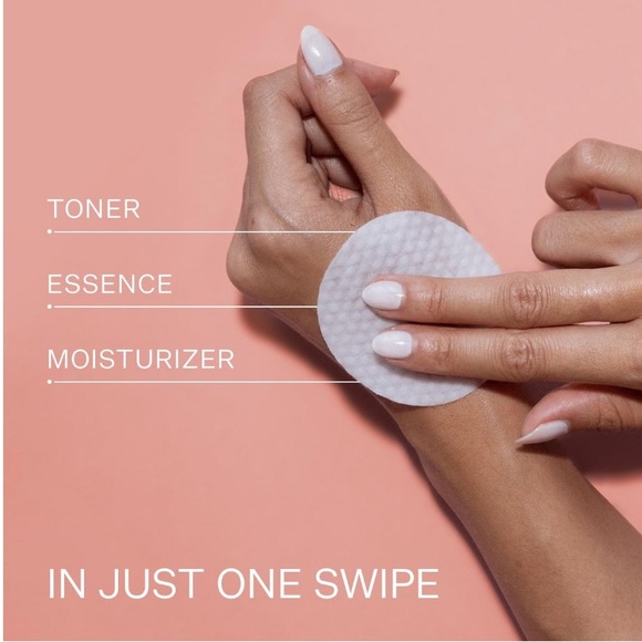 NEW 36pc (6x 6pc) Peach and Lily Lazy Day All-In-One Moisture Pads - Picture 2 of 4